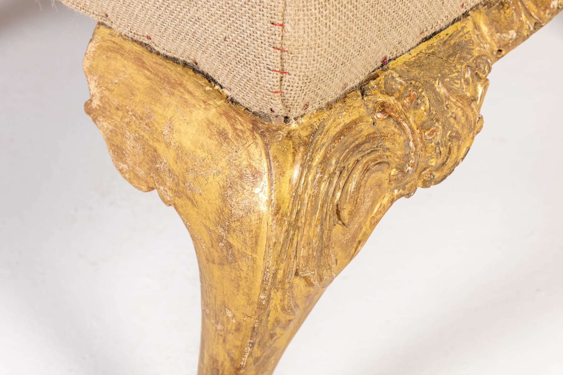 18th Century George II Period Giltwood Sofa (by Giles Grendy)