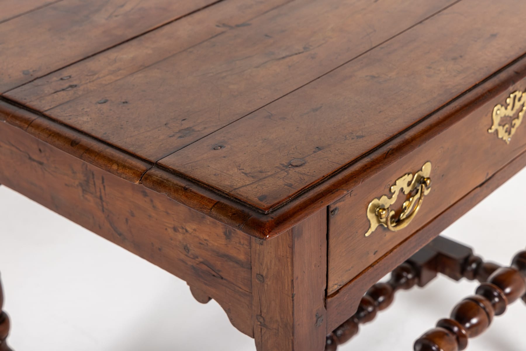 17th Century Yew Wood Side Table