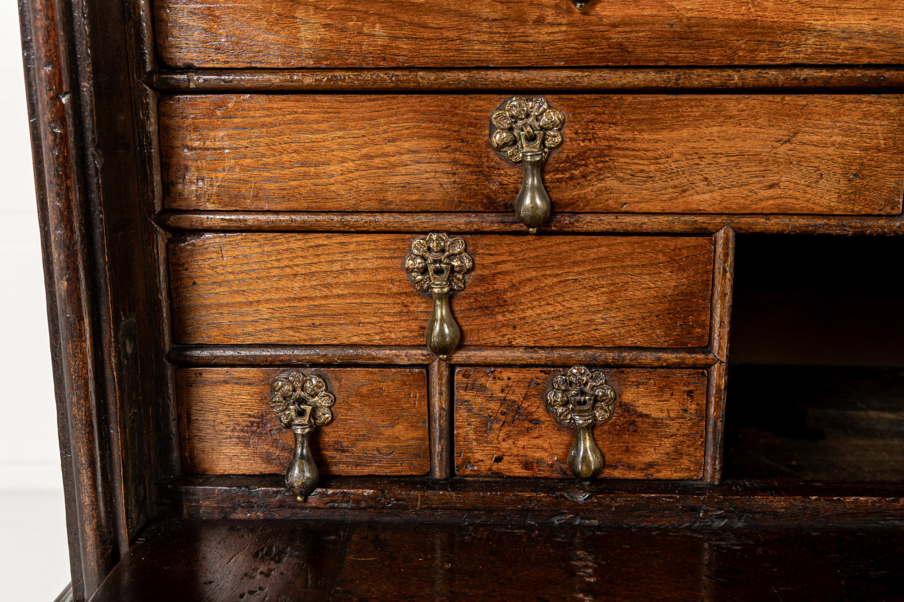 17th Century English William and Mary Period Walnut Escritoire