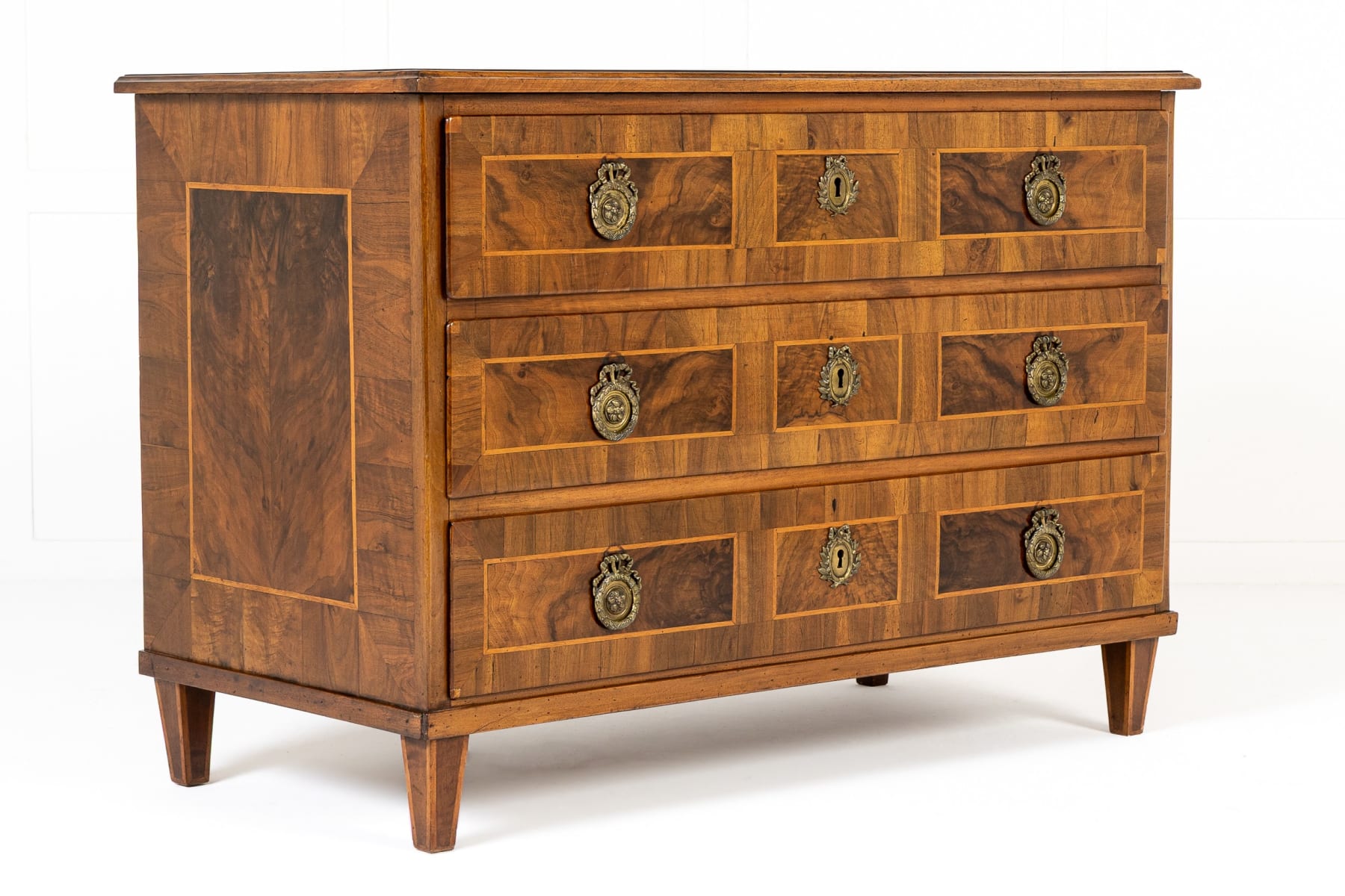 18th Century French Louis XVI Period Walnut Commode