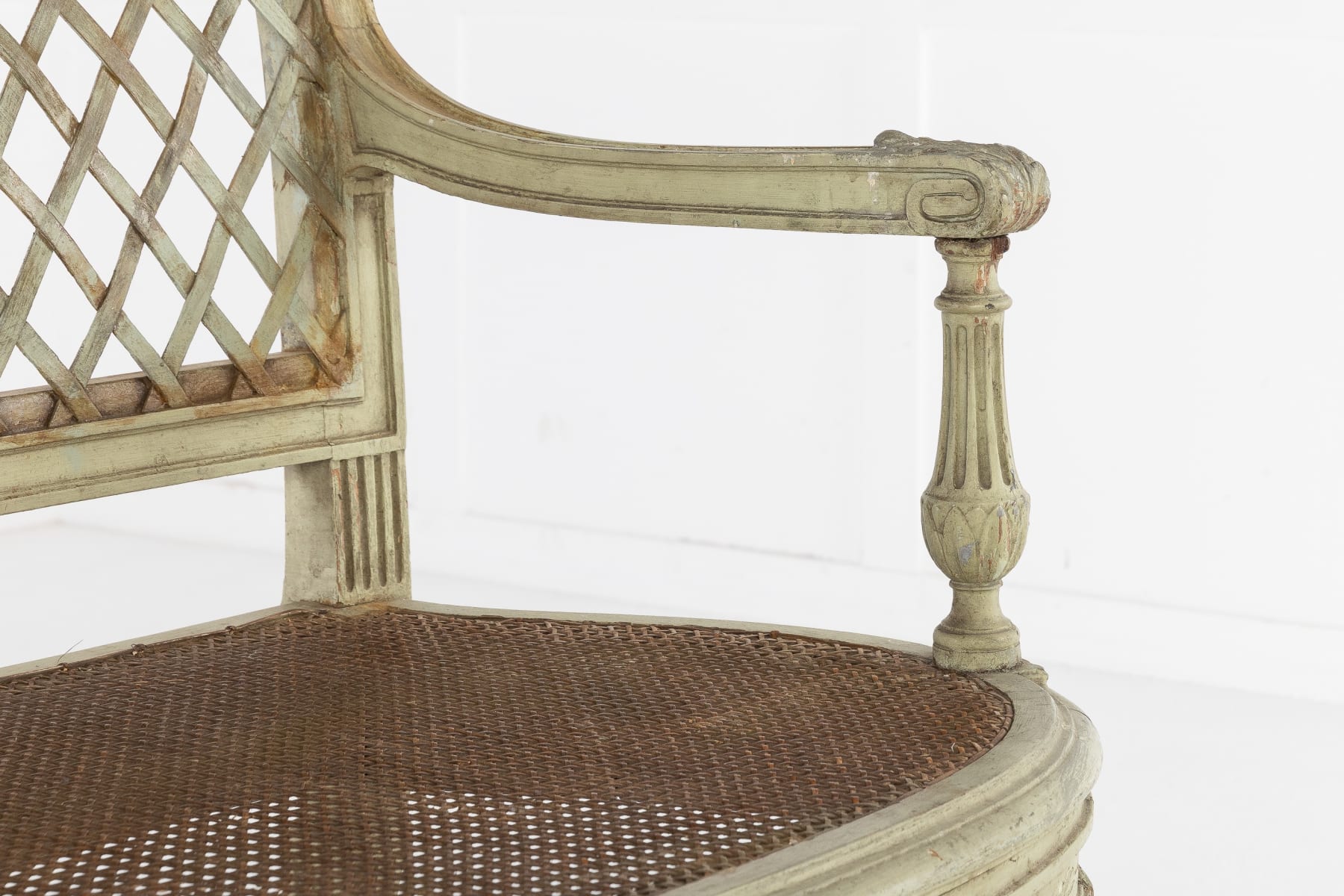 SOLD, French Painted Sofa Circa 1900