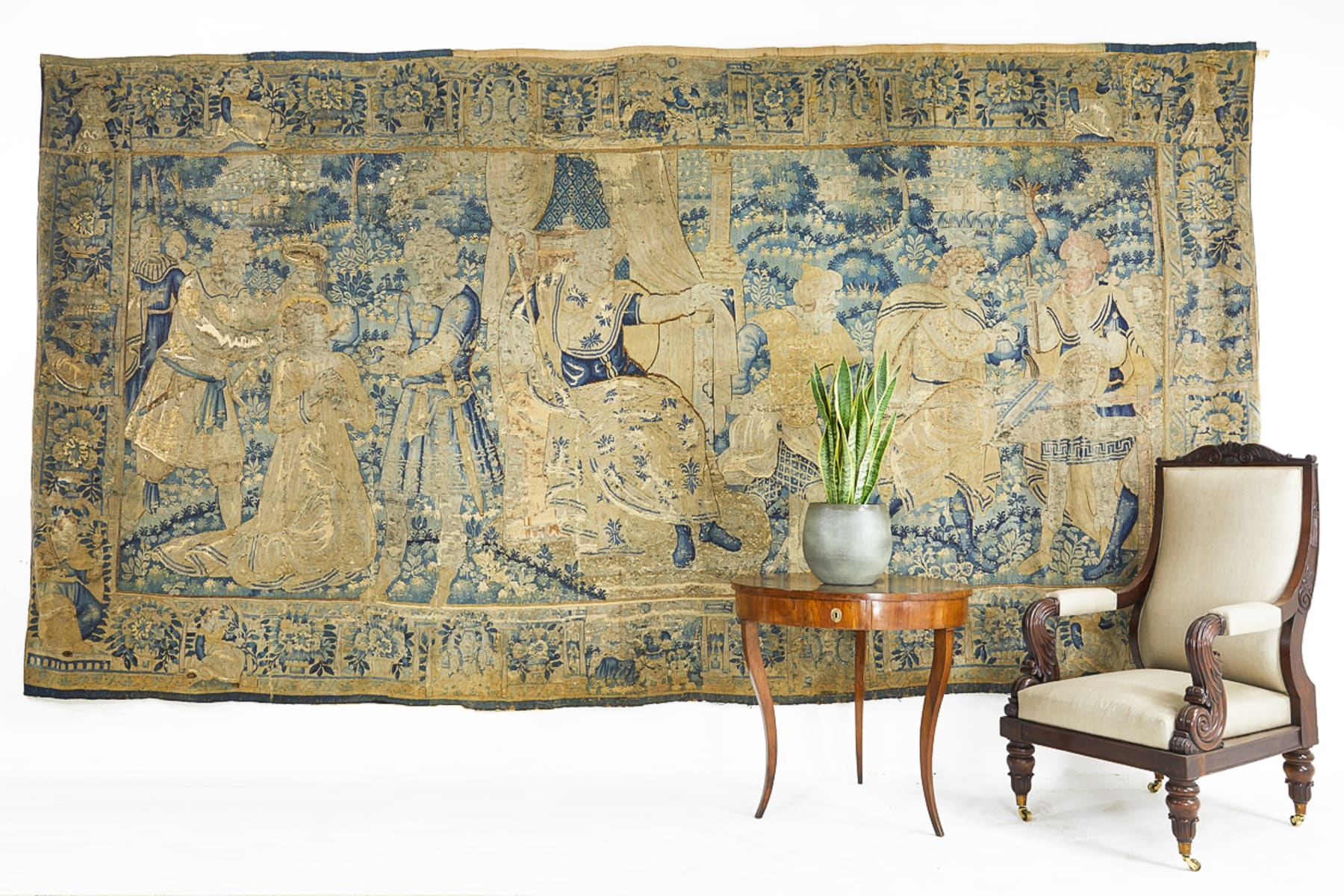 Large 16th Century Flemish Tapestry