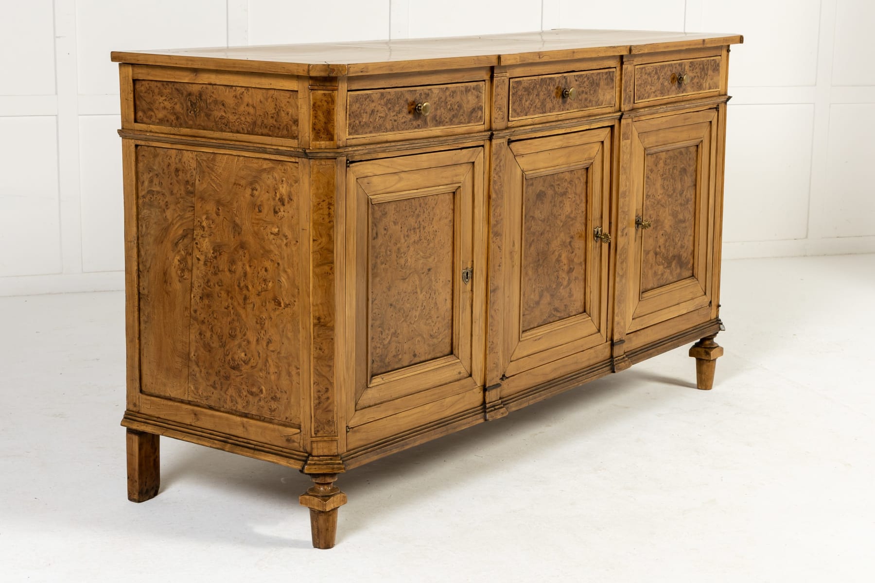 18th Century French Cherry and Elm Enfilade/Sideboard