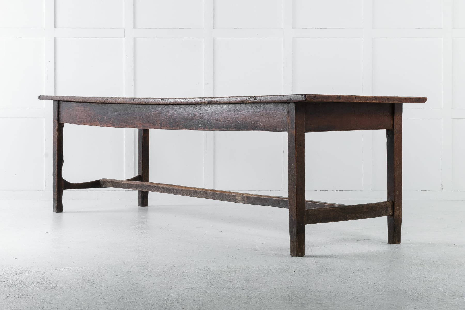 SOLD, Large 18th Century Oak Farmhouse Table