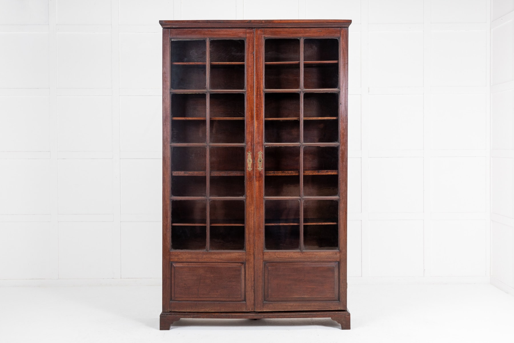 18th Century George II Mahogany Bookcase