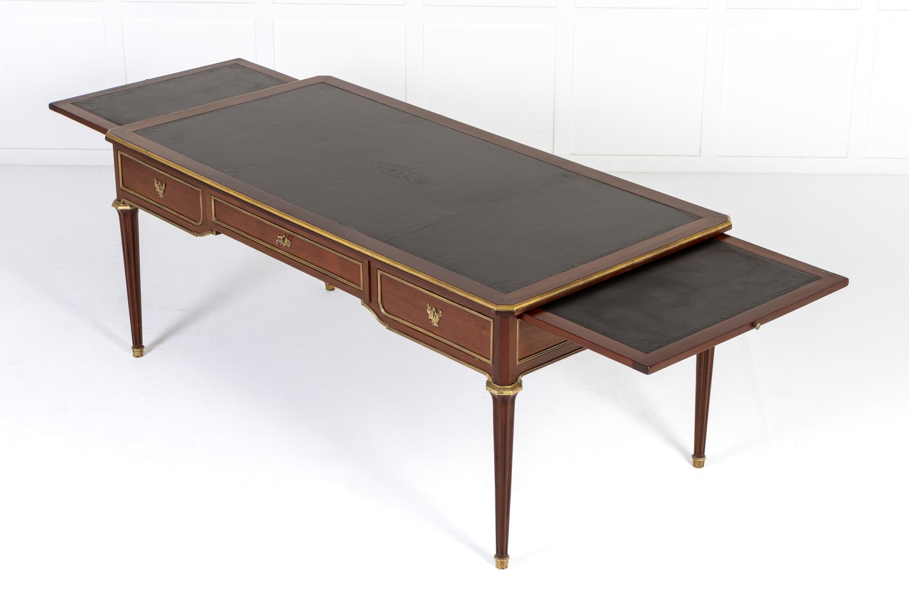 Large Mid Century French Bureau Plat