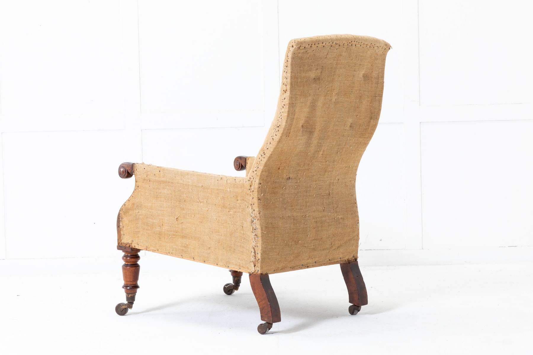 Early 19th Century English Mahogany Armchair