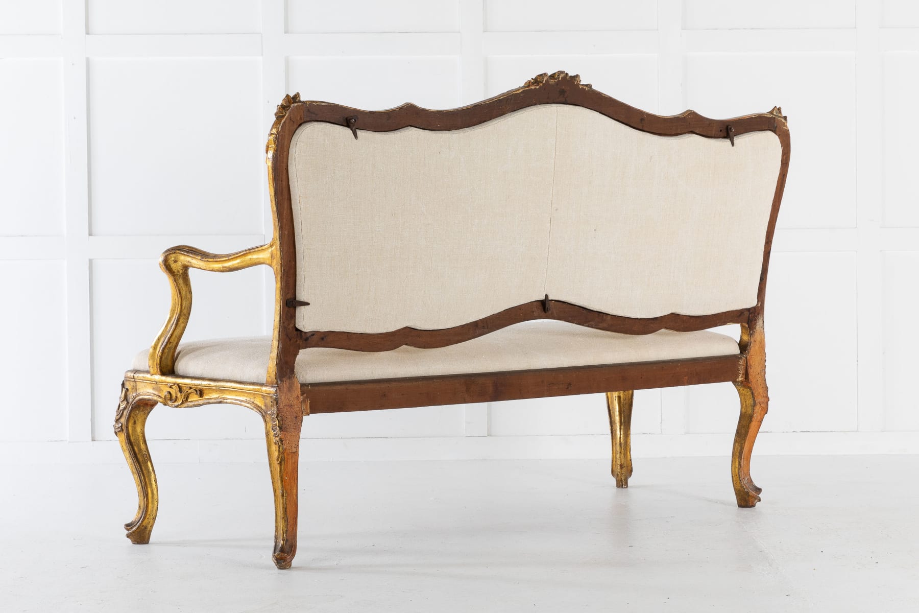 18th Century Italian Gilt Sofa