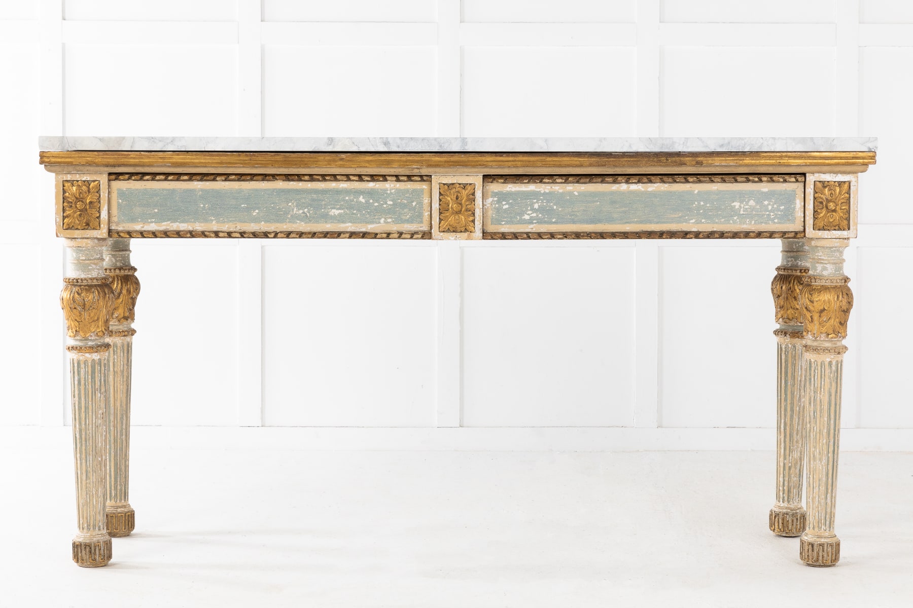 SOLD, Large Console/Serving Table with Drawers