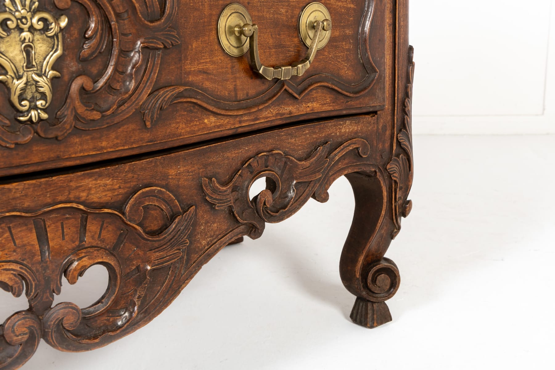 18th Century French Walnut Commode
