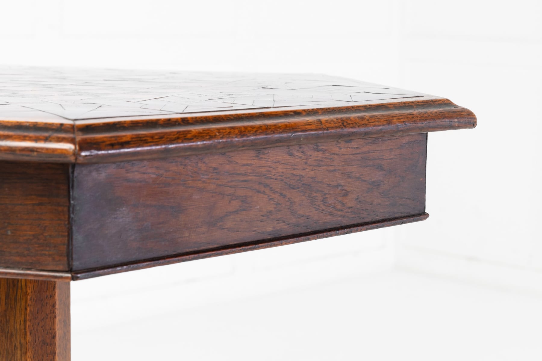 SOLD, 19th Century English Oak Specimen Wood Table