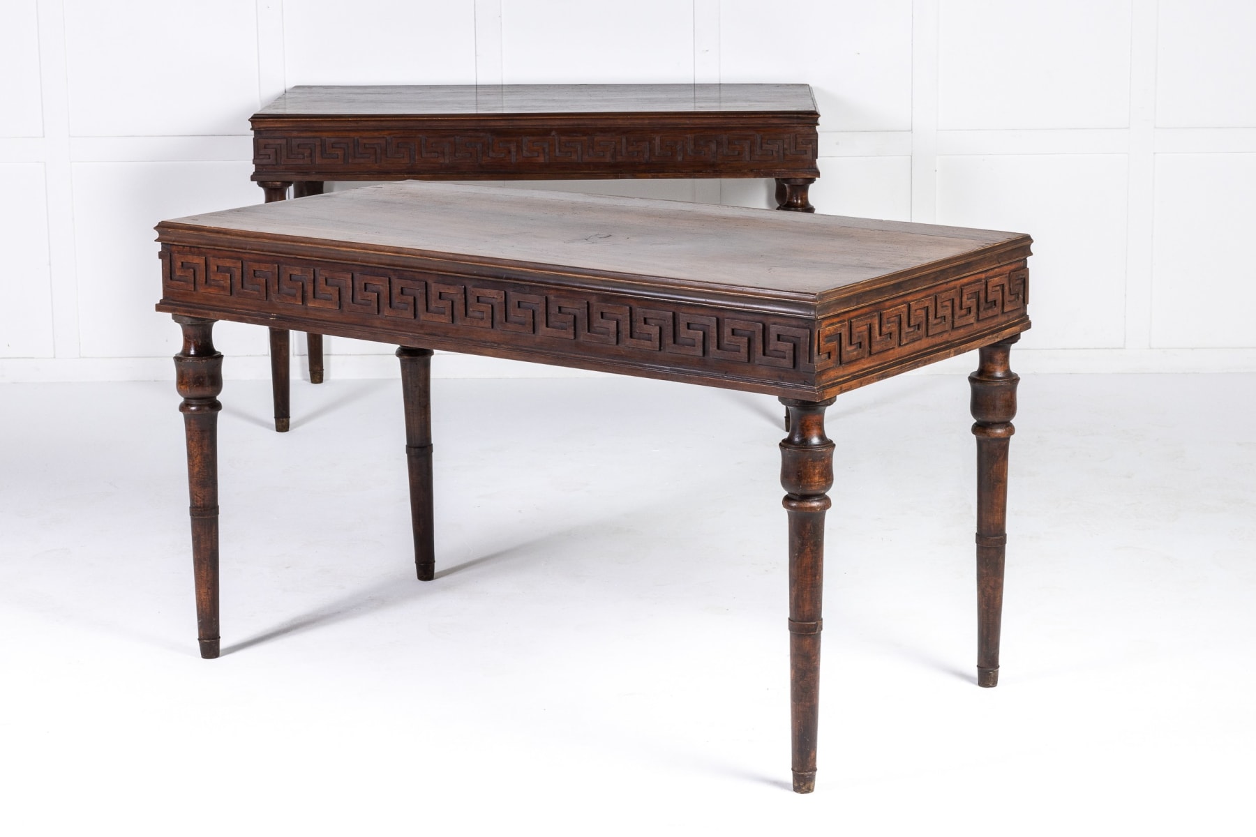 Pair of 18th Century Walnut Console Tables