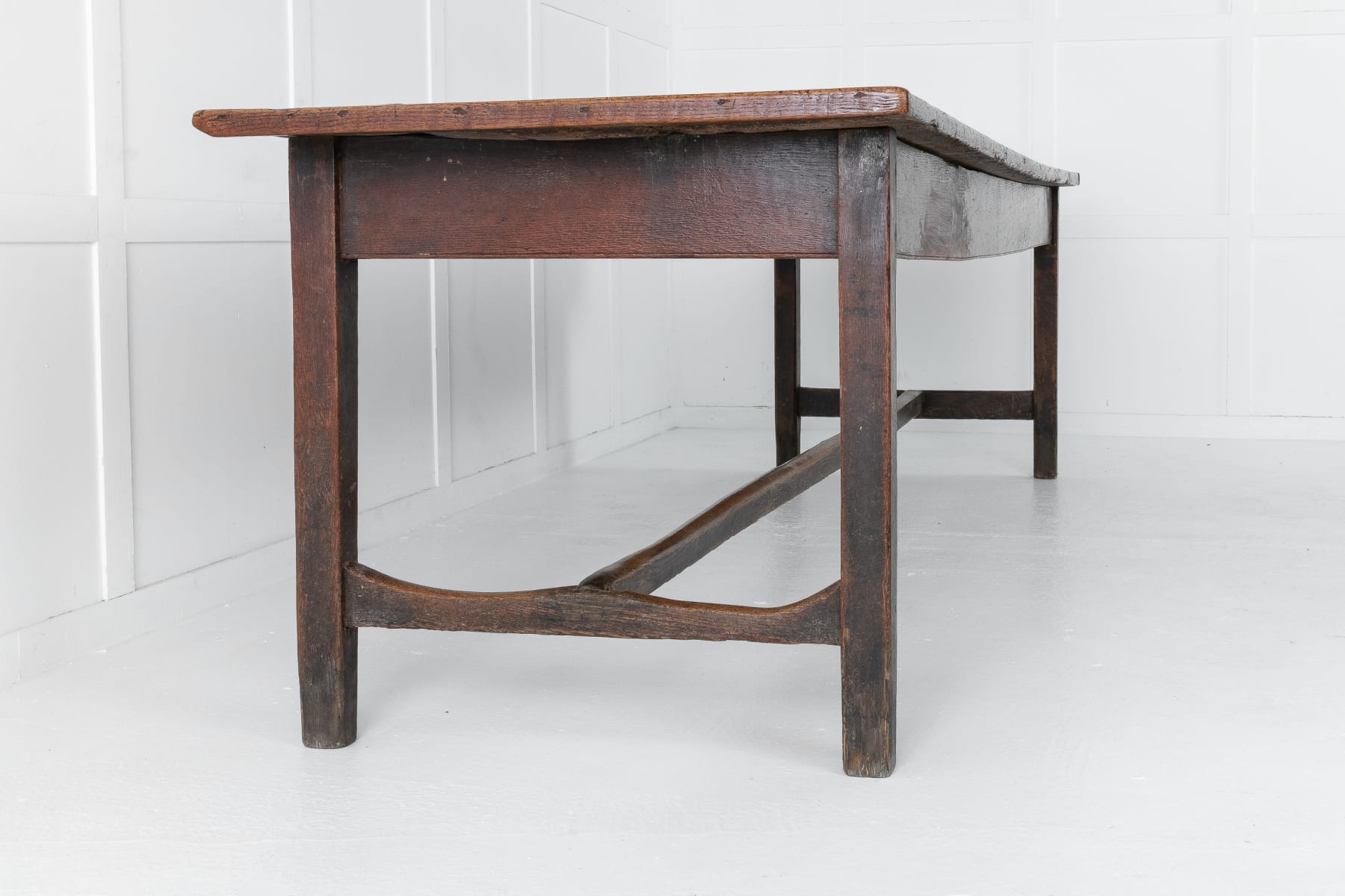 SOLD, Large 18th Century Oak Farmhouse Table