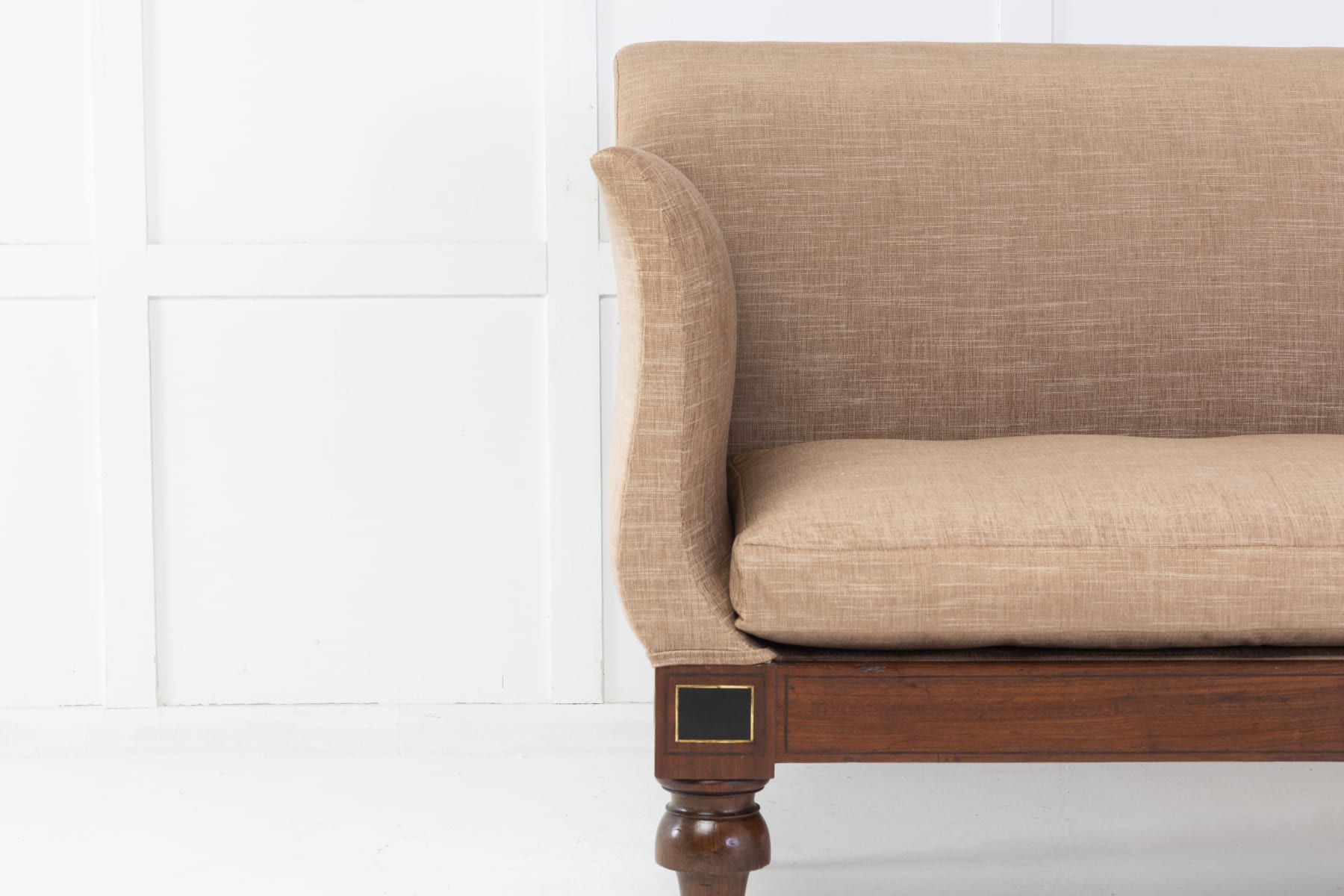 SOLD, 19th Century Regency Mahogany Sofa