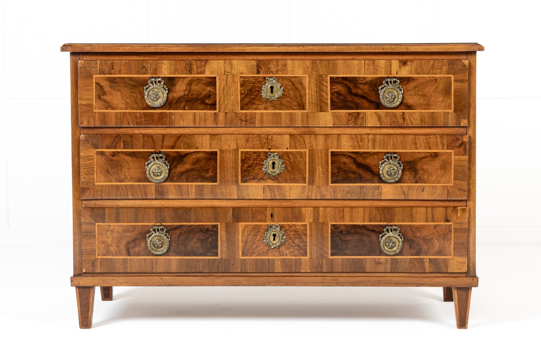 18th Century French Louis XVI Period Walnut Commode