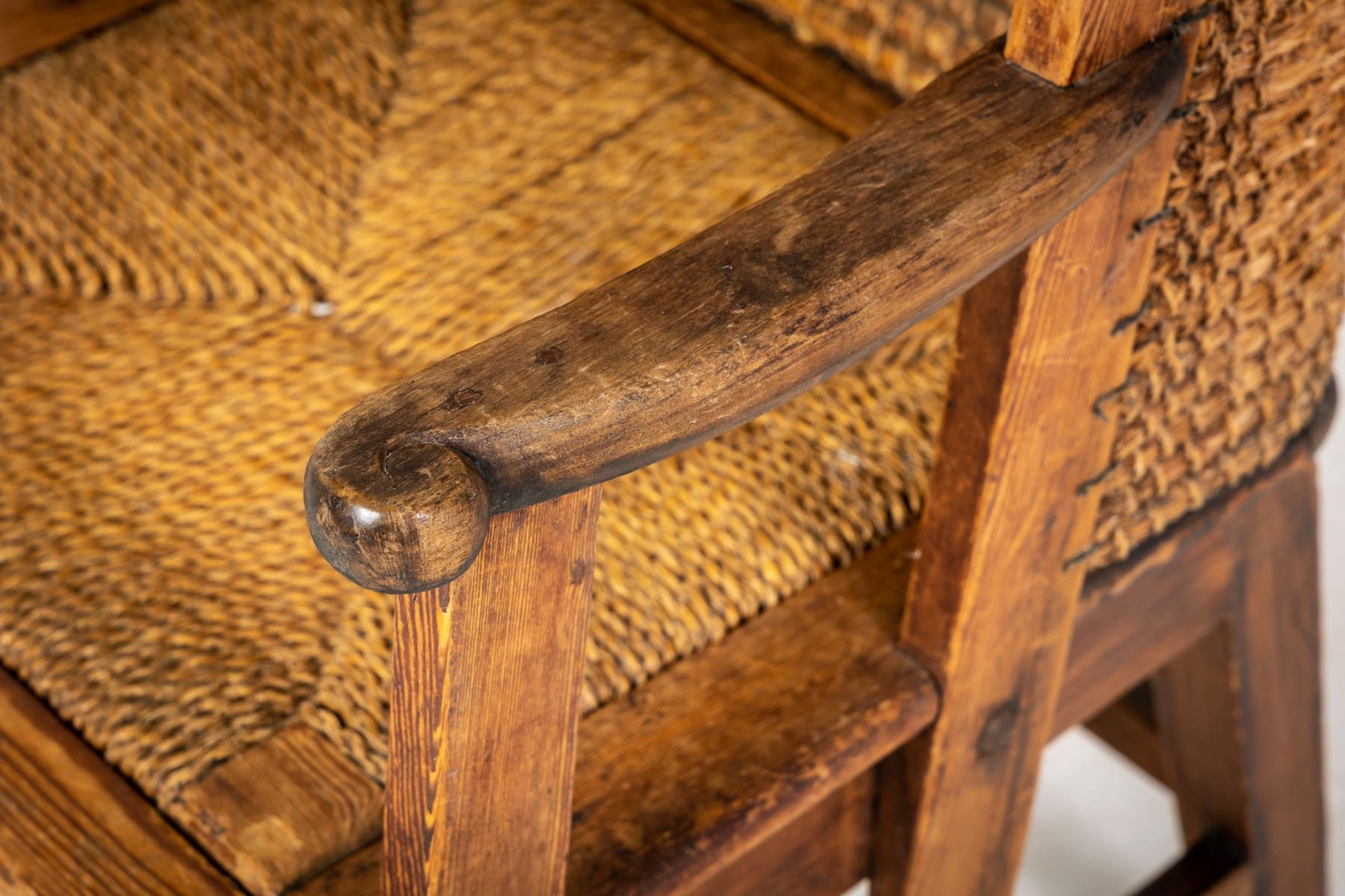 19th Century Pine Orkney Chair