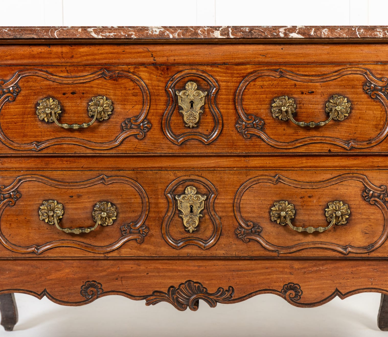 18th Century French Cherrywood Commode