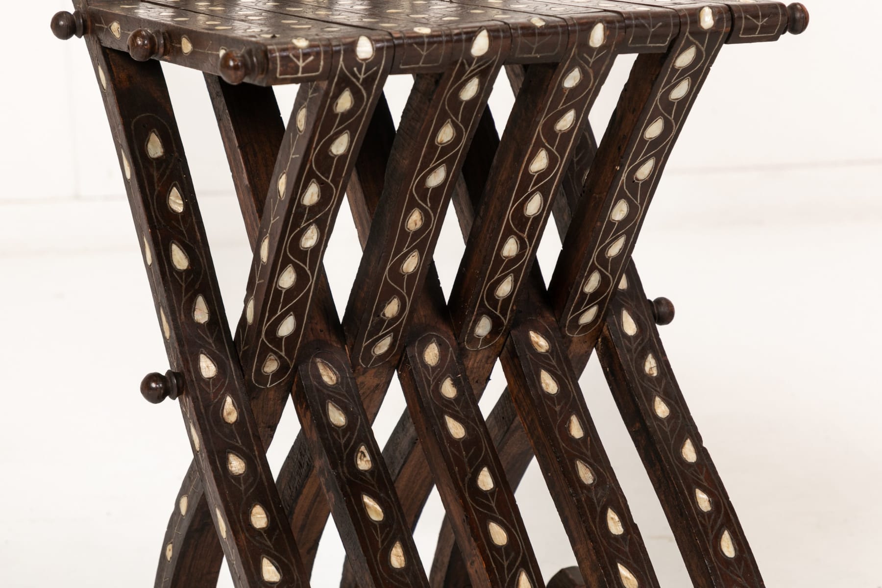 Early 20th Century Pair of Syrian Folding Chairs