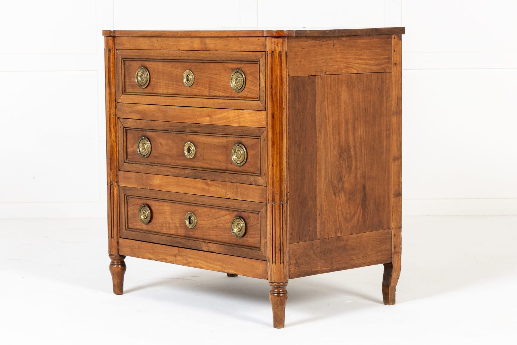 Small 18th Century French Cherry Wood Commode