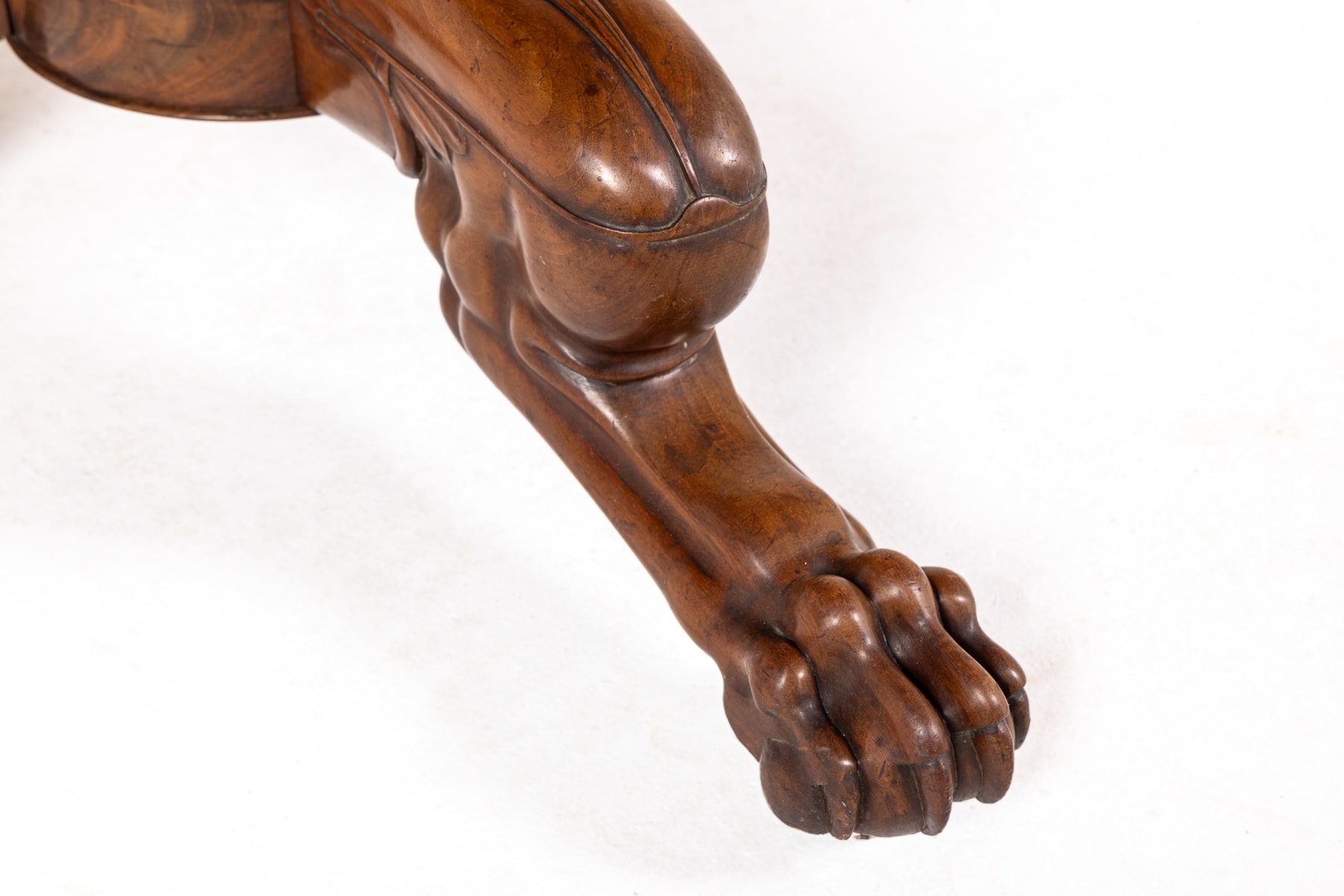 19th Century French Mahogany Guéridon/Centre Table with Marble Top