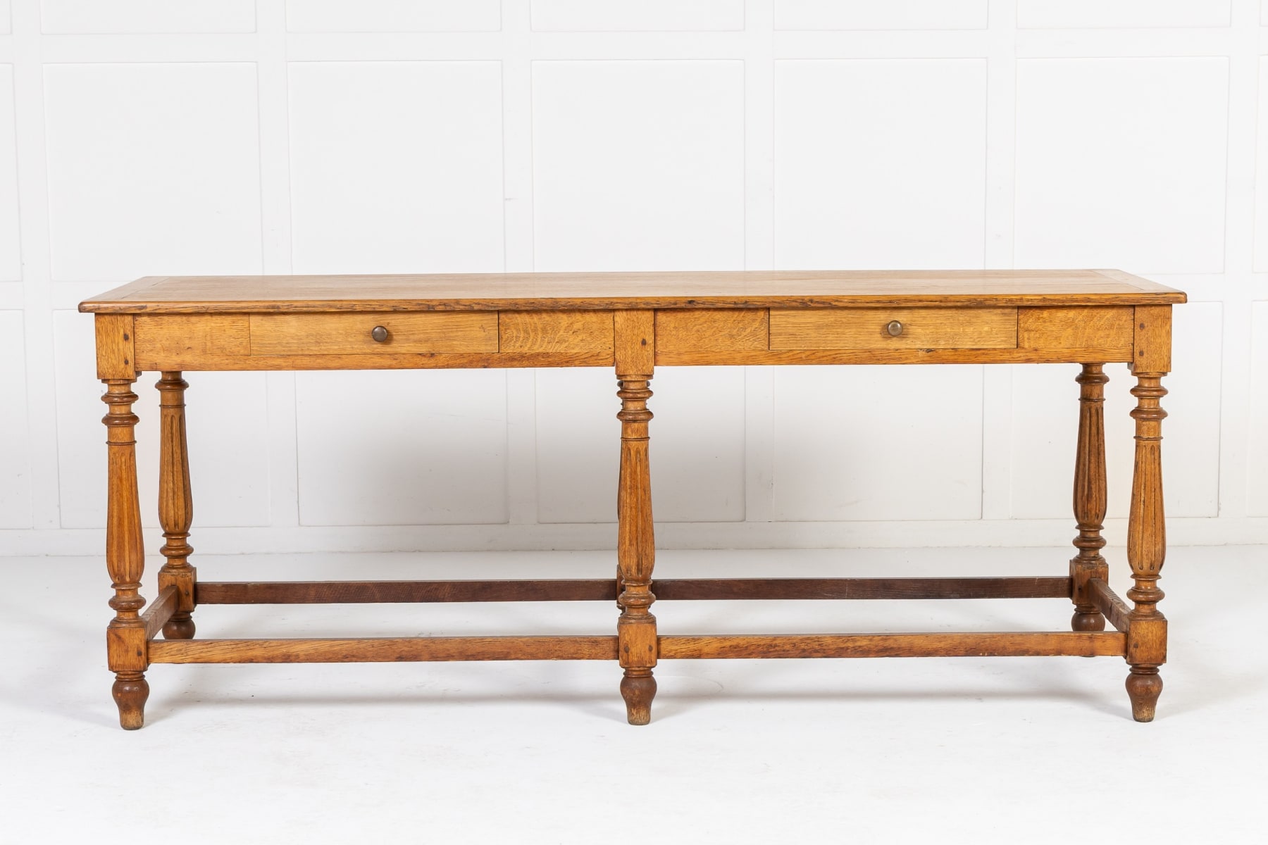 French Oak Serving/Drapers Table c.1900
