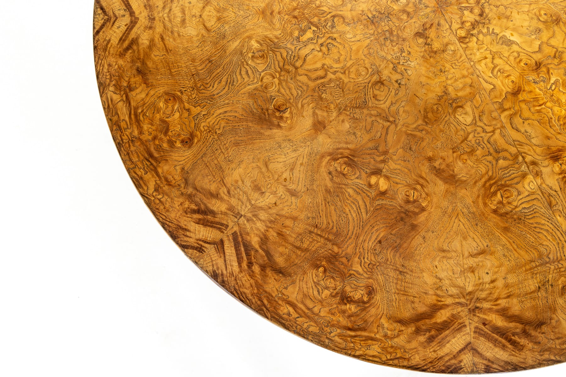 19th Century French Burr Ash Centre Table