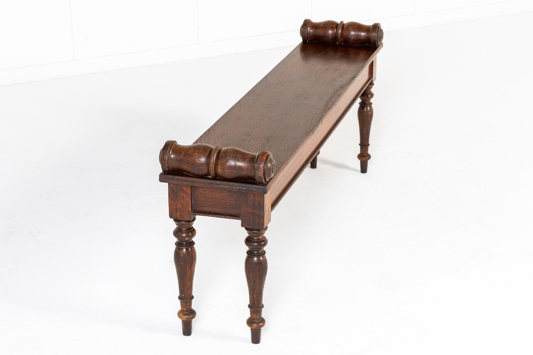 19th Century English Oak Window Seat