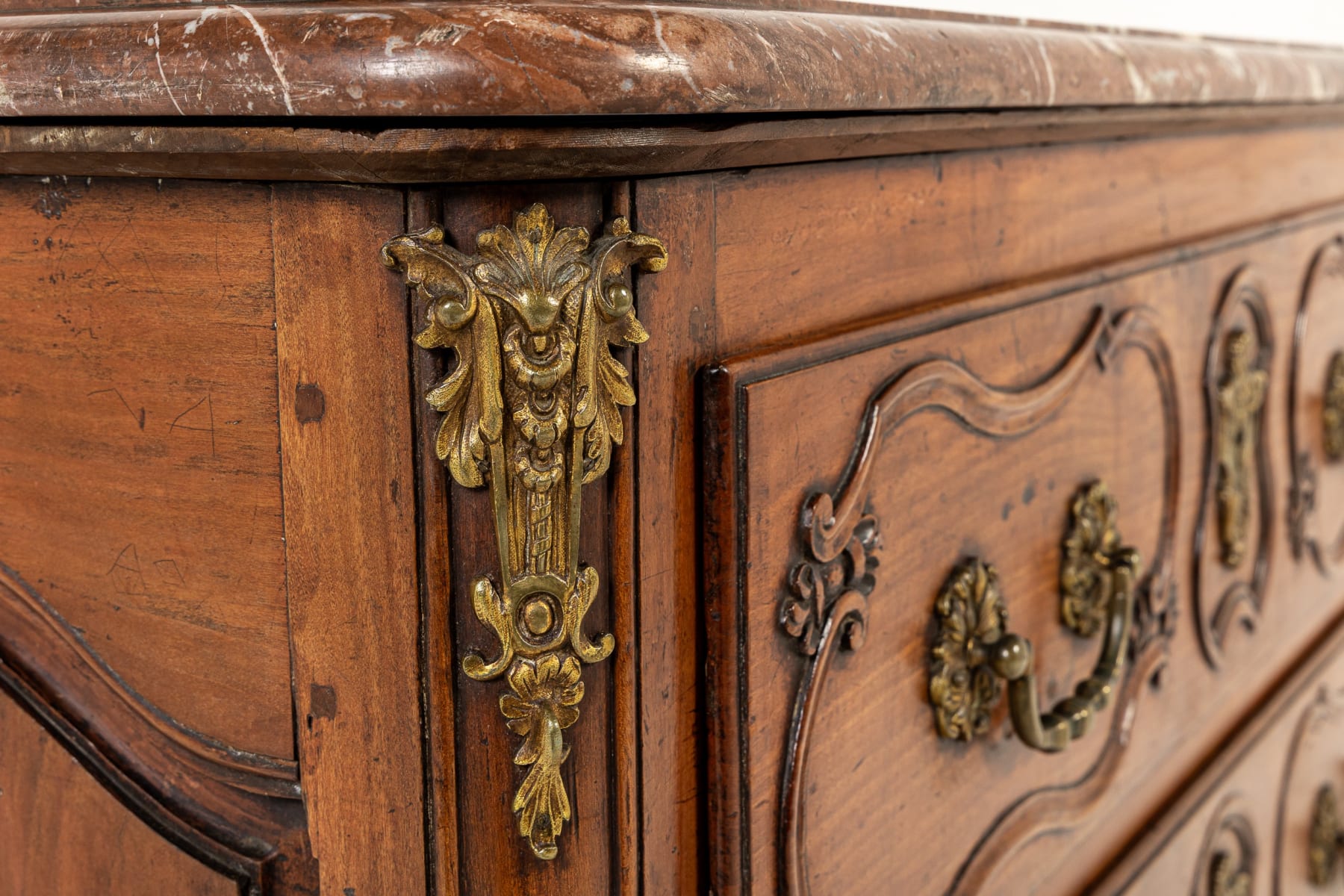 18th Century French Cherrywood Commode