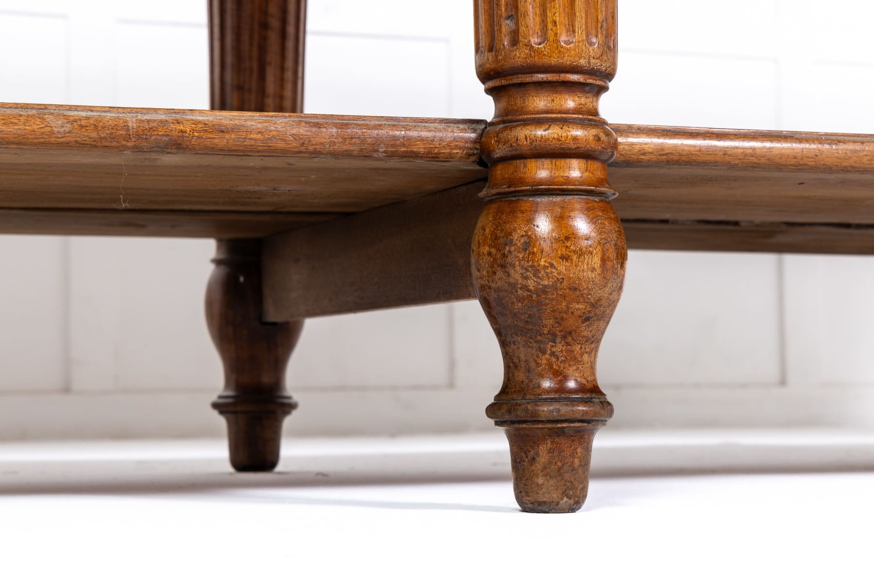 Large 19th Century French Walnut Drapers Table