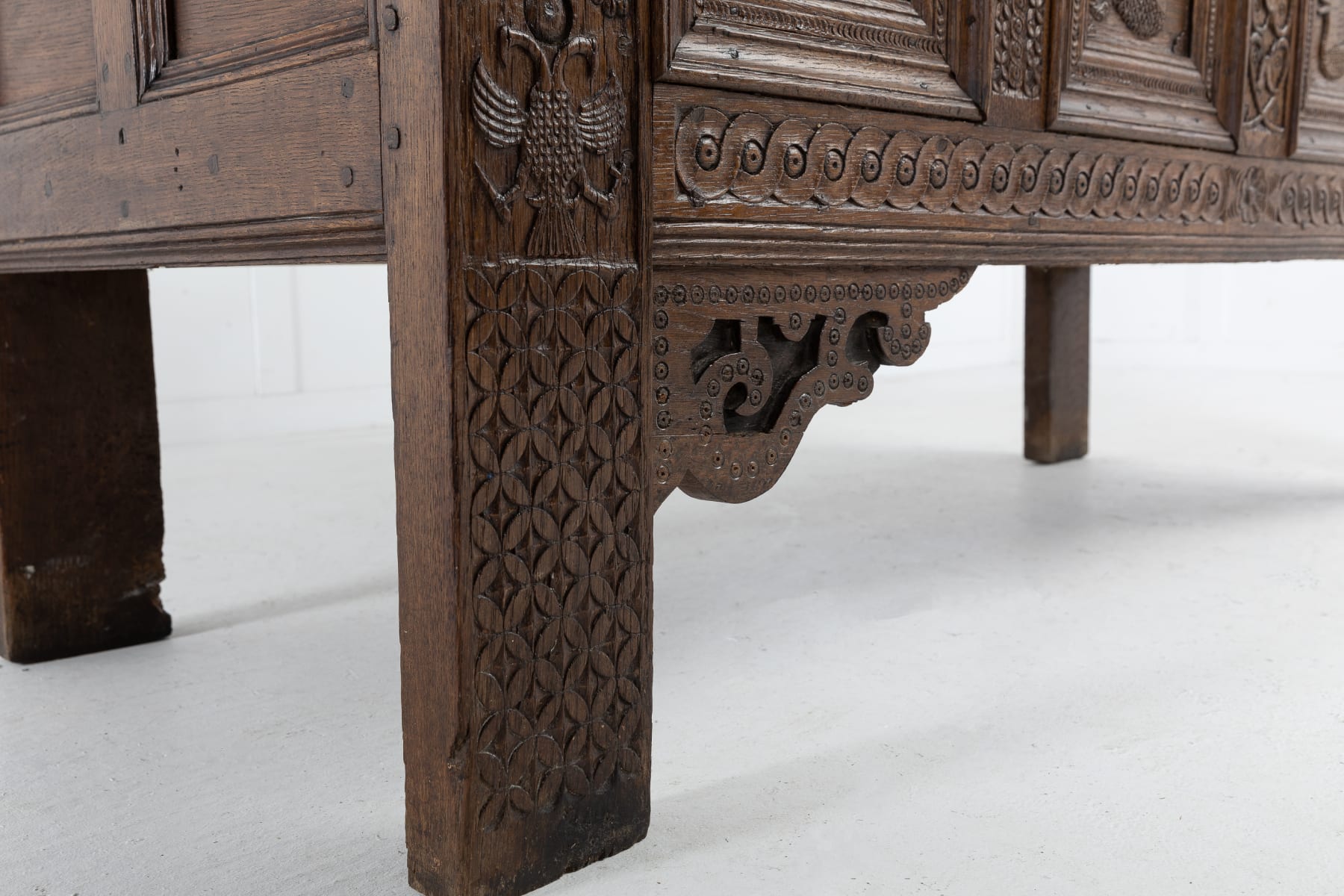 SOLD, Large 18th Century Dutch Oak Coffer