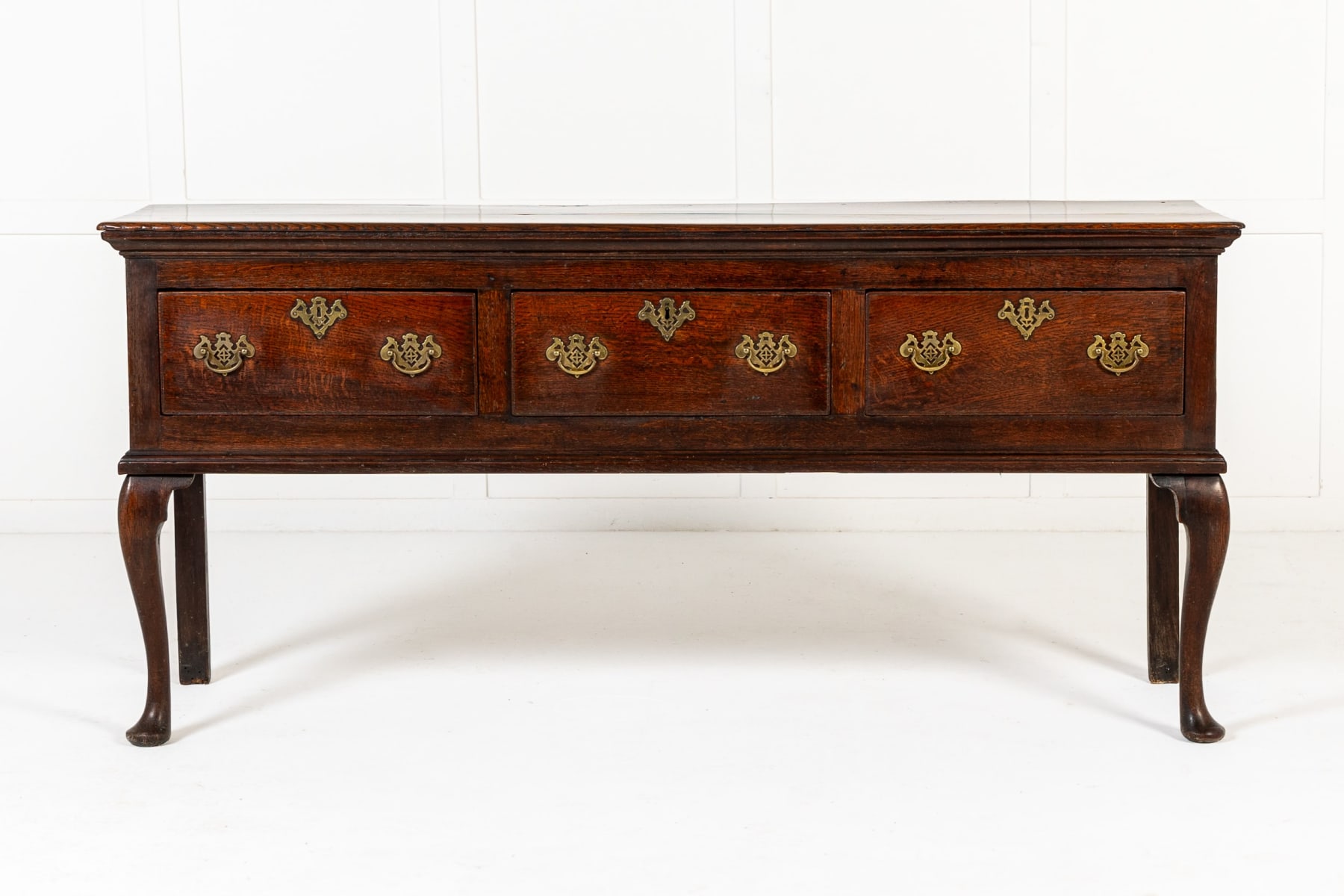 18th Century English Oak Dresser Base
