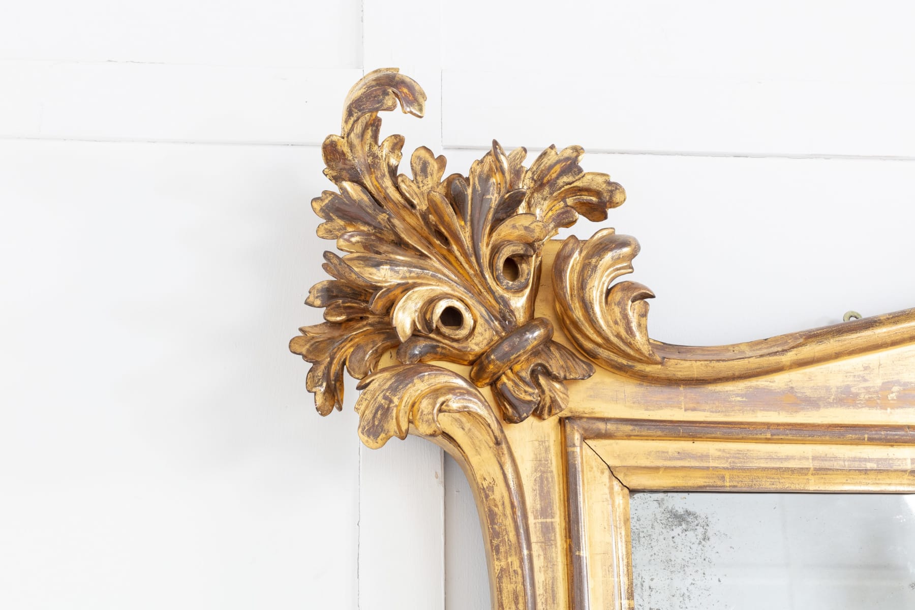 SOLD, Regency Giltwood Overmantel Mirror