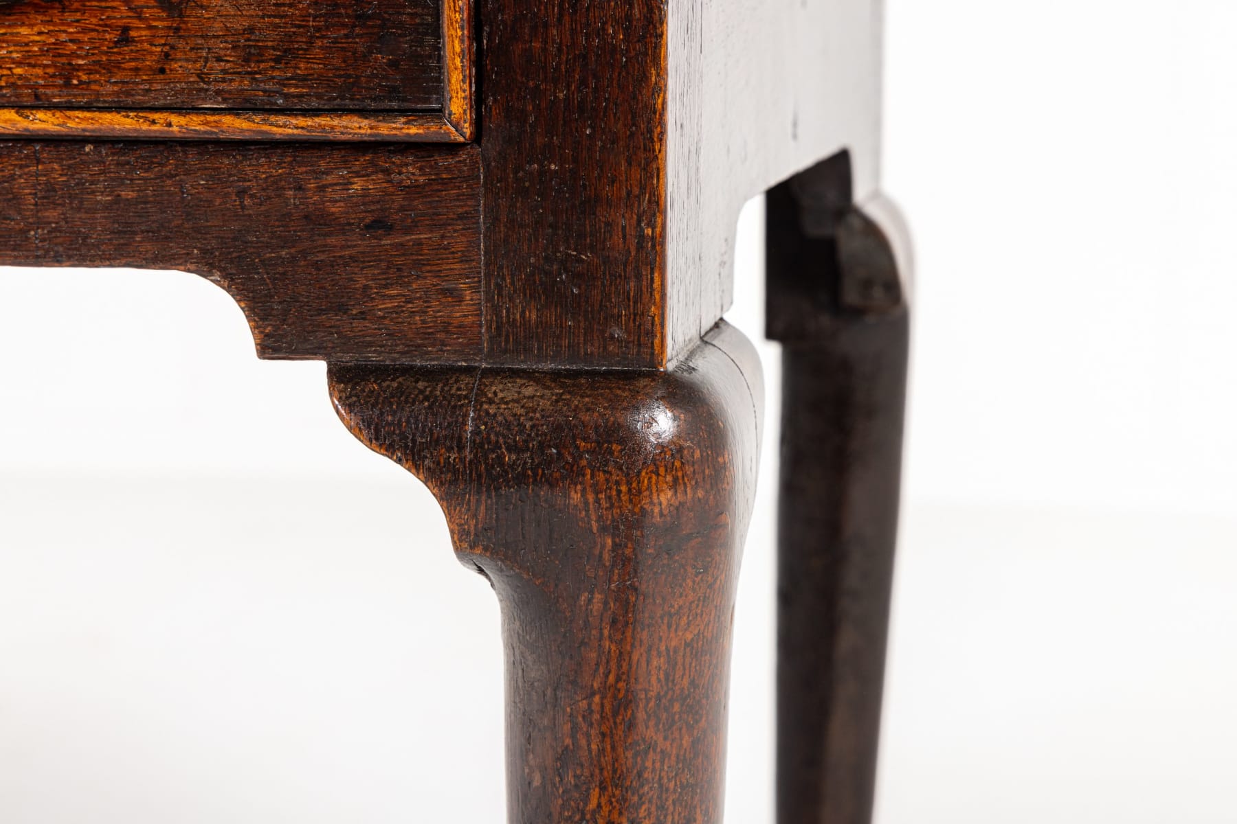 Early 18th Century English Oak Lowboy