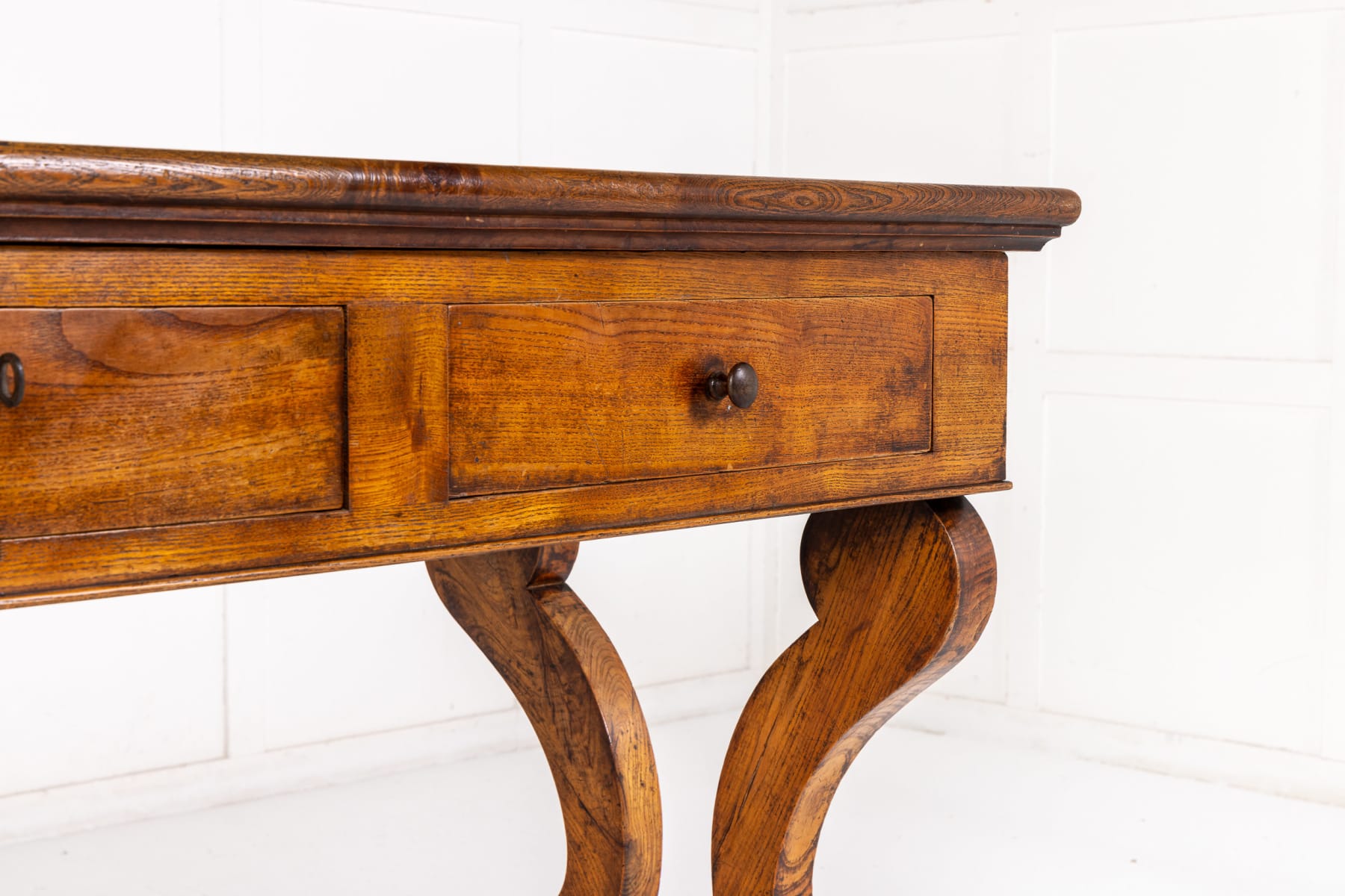 Small Scale 19th Century French Oak Drapers Table