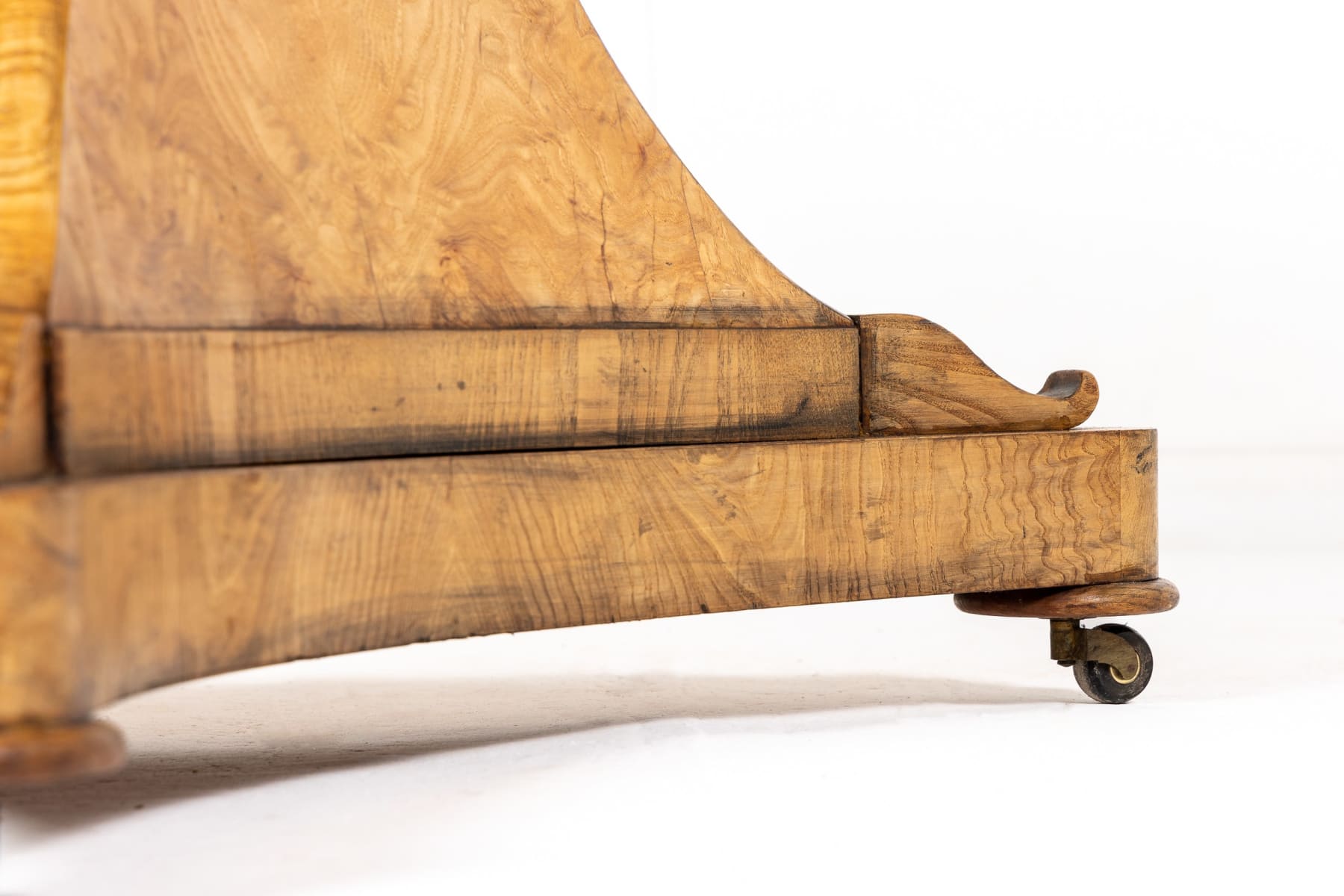 19th Century French Burr Ash Centre Table