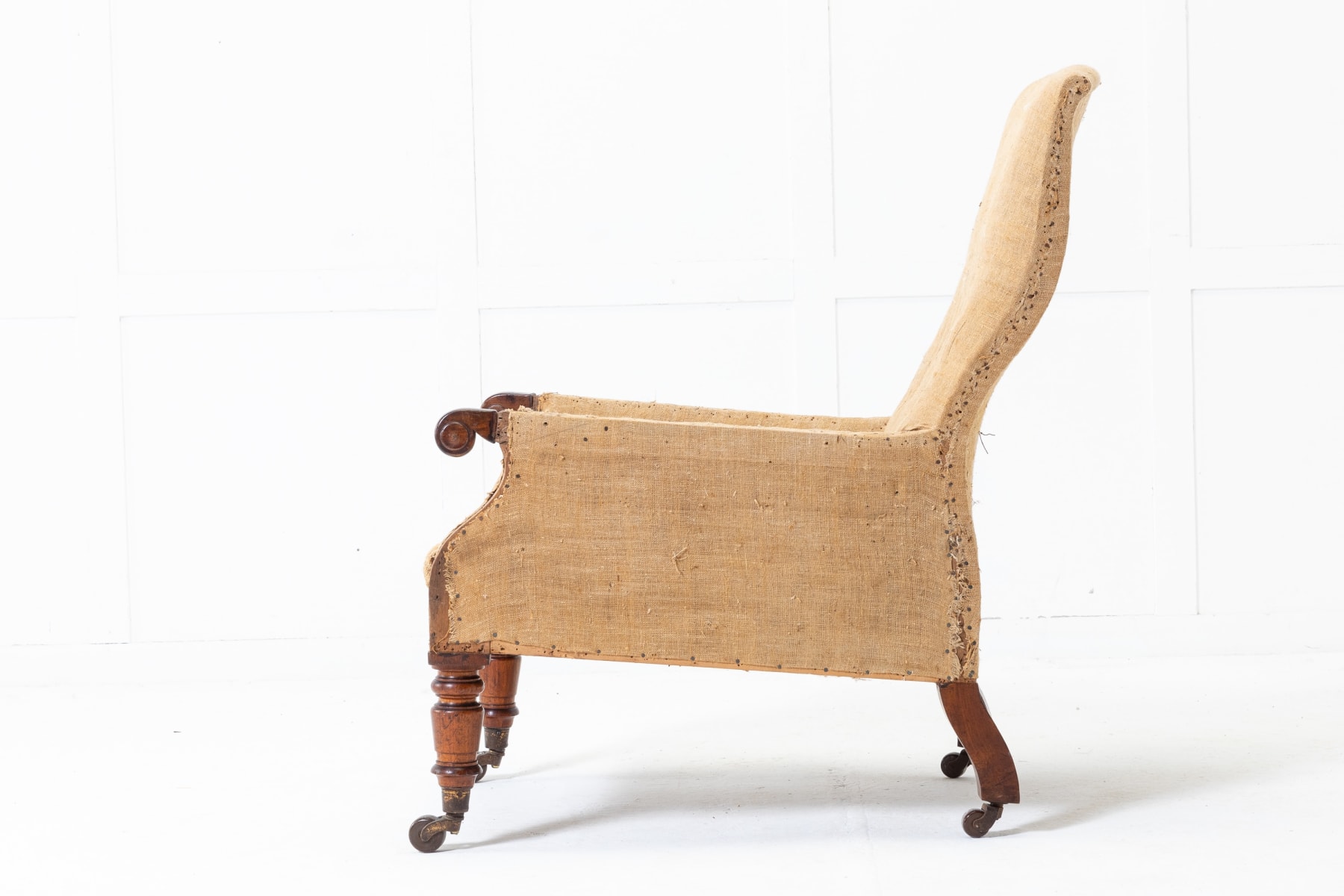 Early 19th Century English Mahogany Armchair