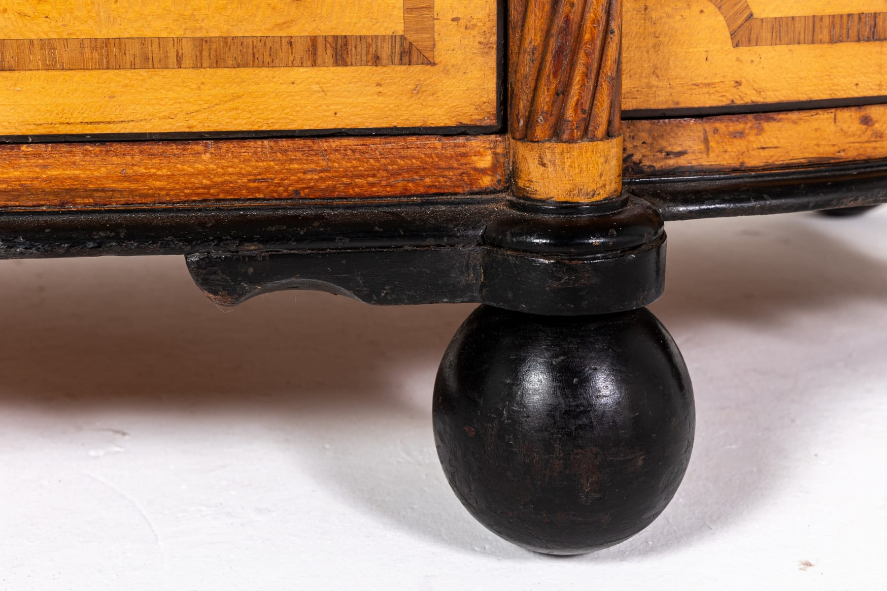 19th Century Lacewood Side Cabinet