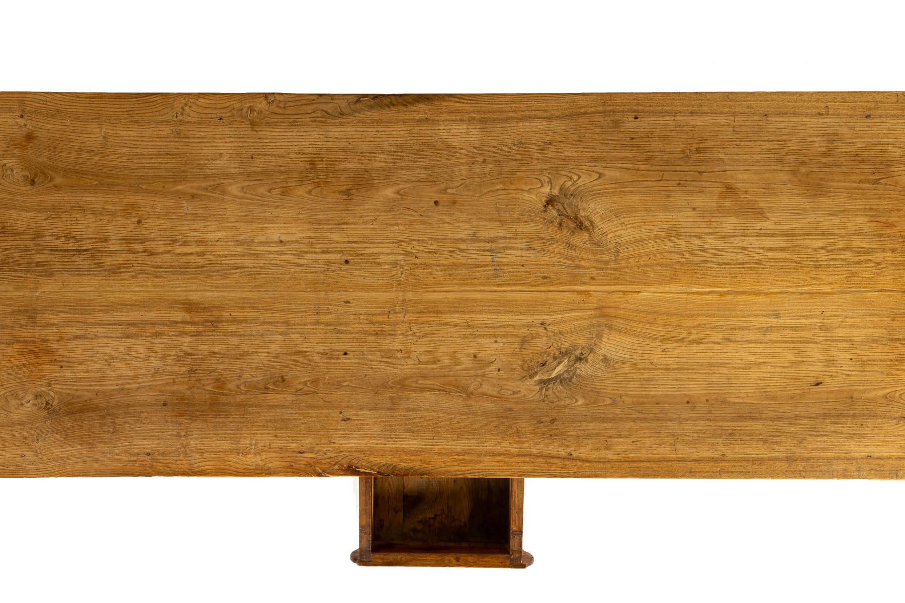 19th Century French Ash Farmhouse Table