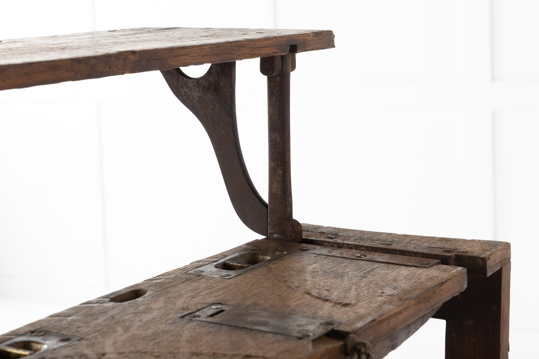 SOLD, 19th Century Oak Metamorphic Armchair