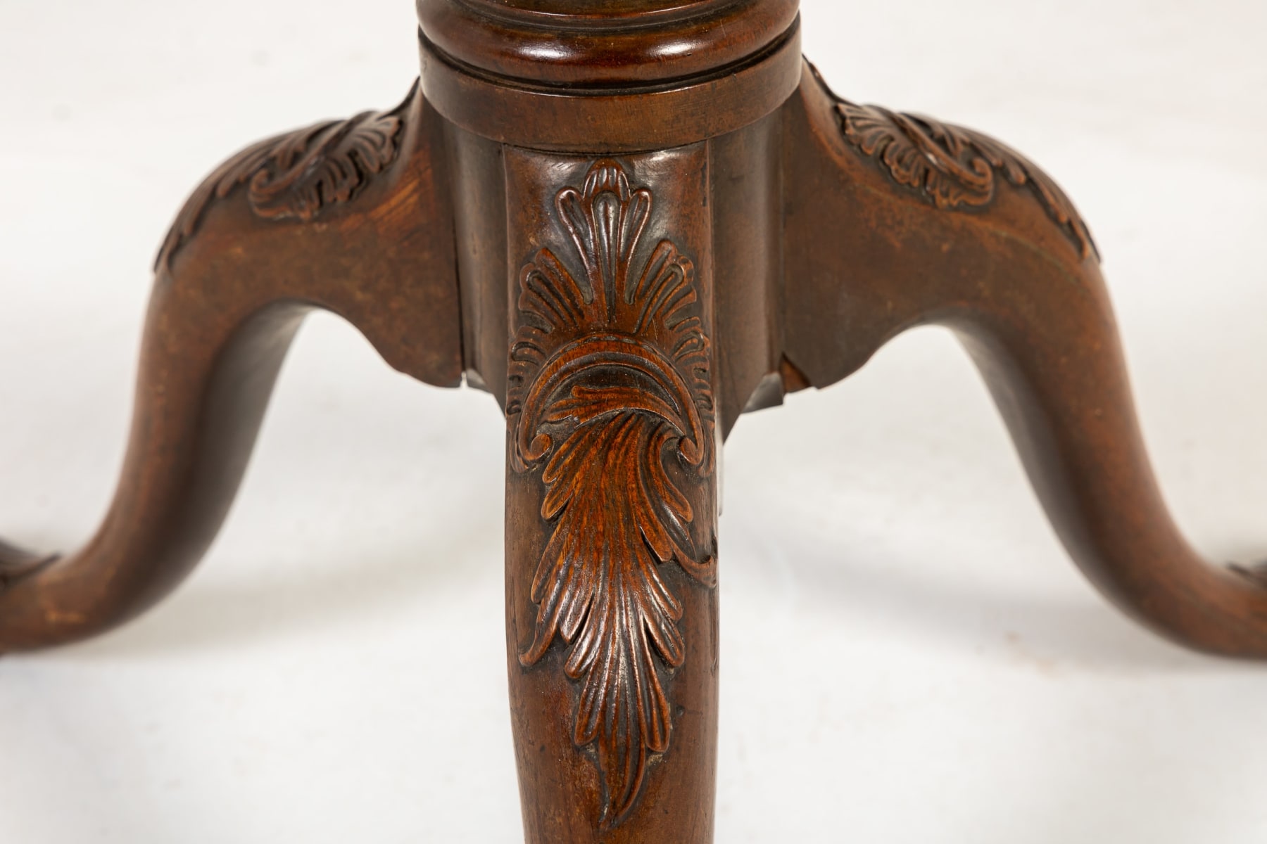18th Century English Mahogany Tripod Table