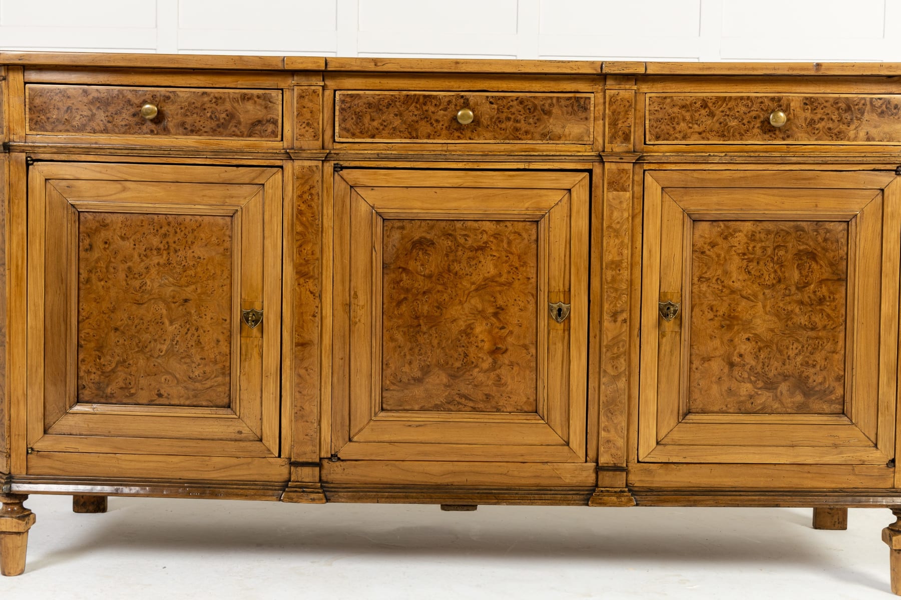 18th Century French Cherry and Elm Enfilade/Sideboard