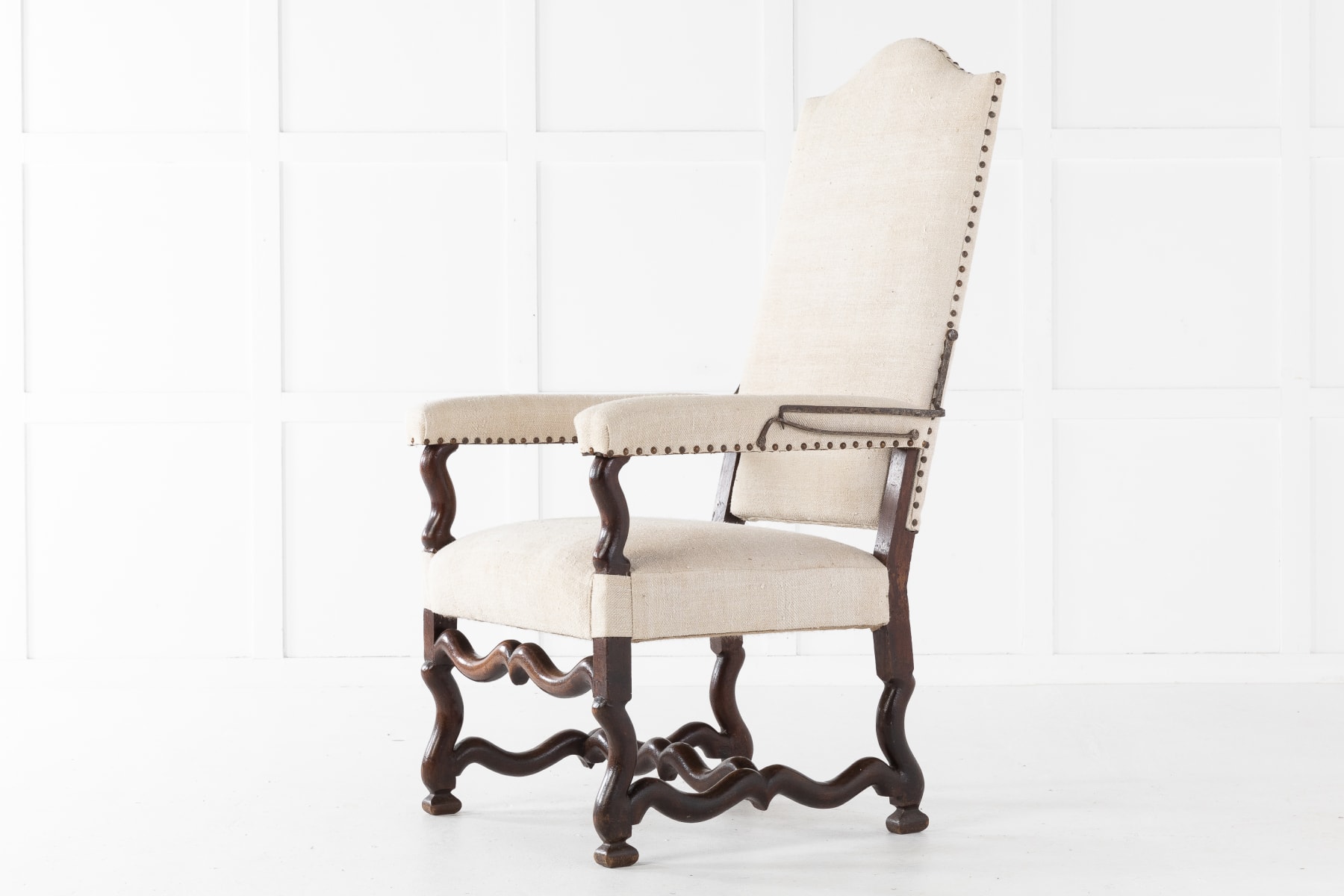18th Century French Walnut Armchair