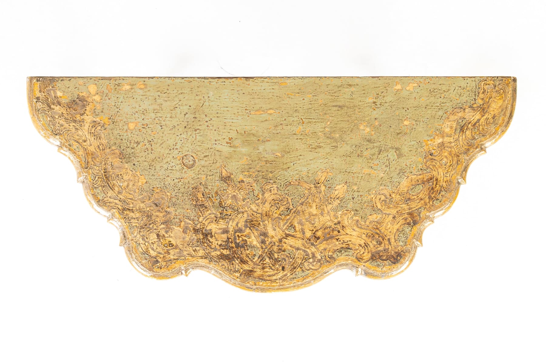 18th Century Italian Silver Gilt Console Table