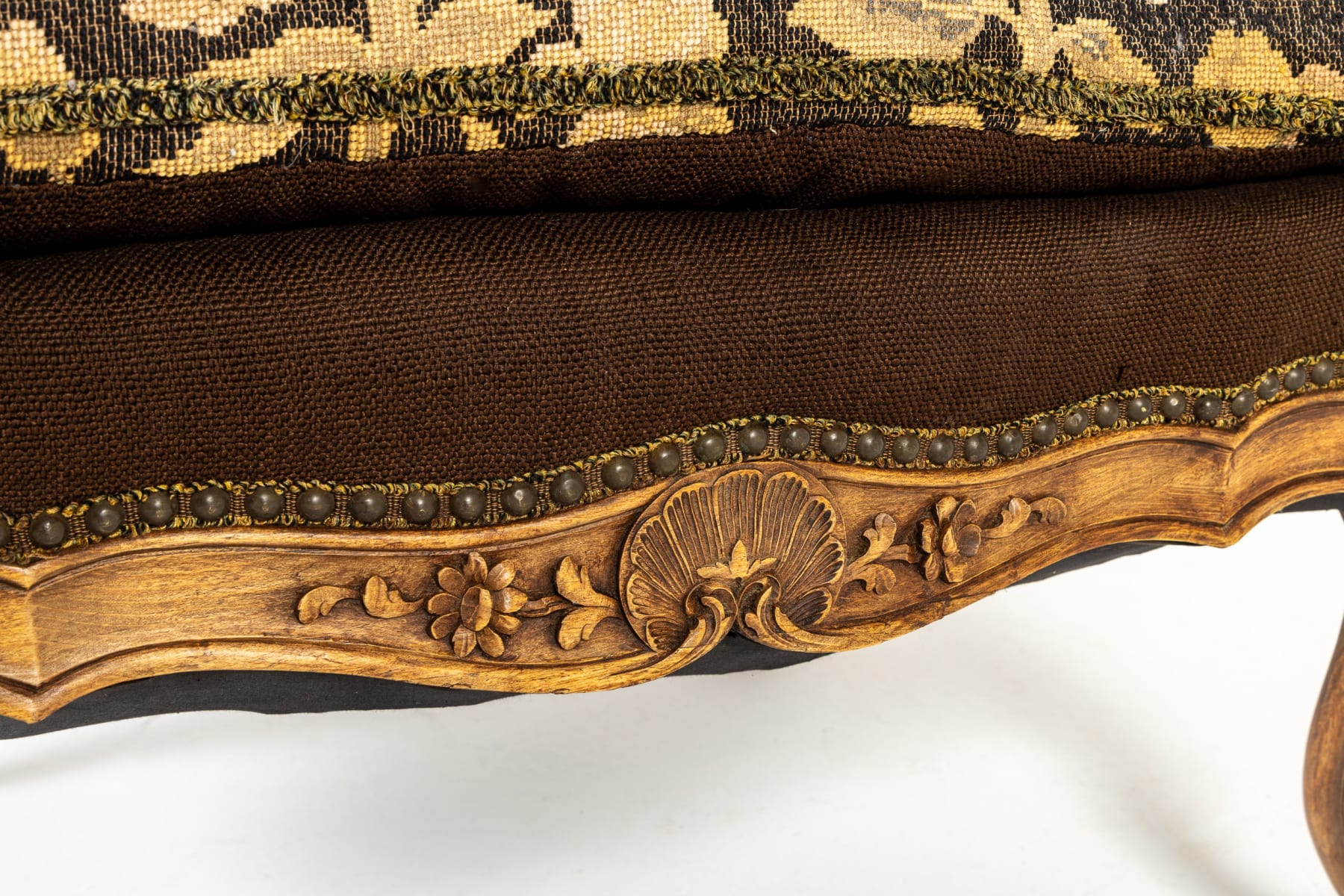 Grand Scale Pair of 19th Century French Armchairs