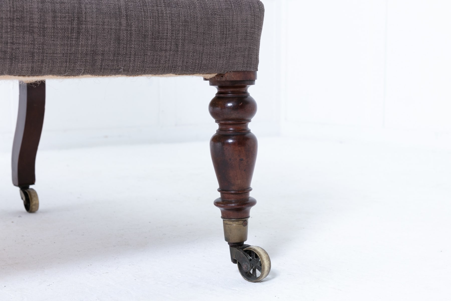 19th Century English Mahogany Armchair