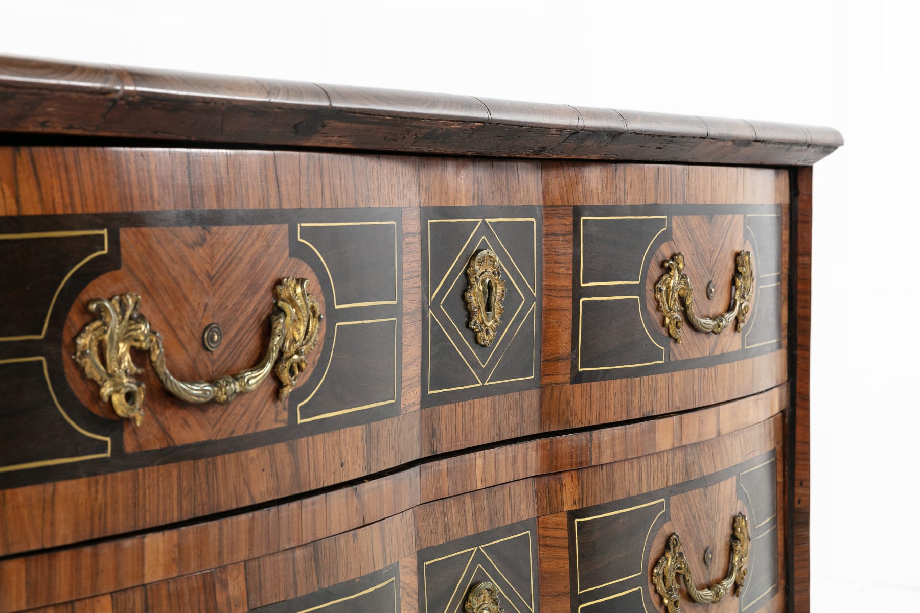 SOLD, 18th Century Three Drawer Mazarin Commode