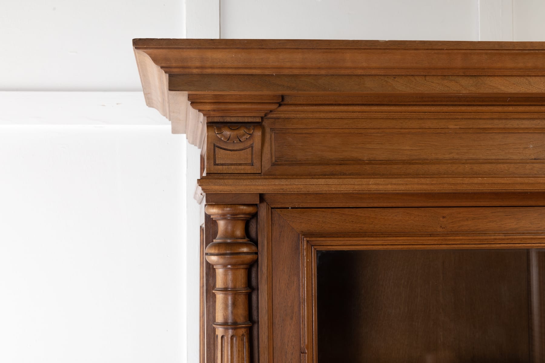 Large 19th Century Oak Bookcase