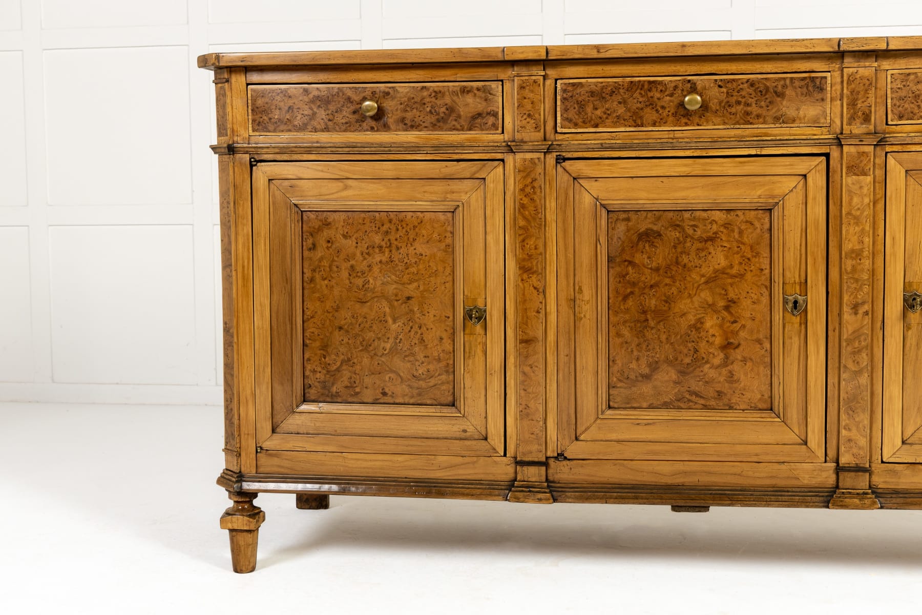 18th Century French Cherry and Elm Enfilade/Sideboard