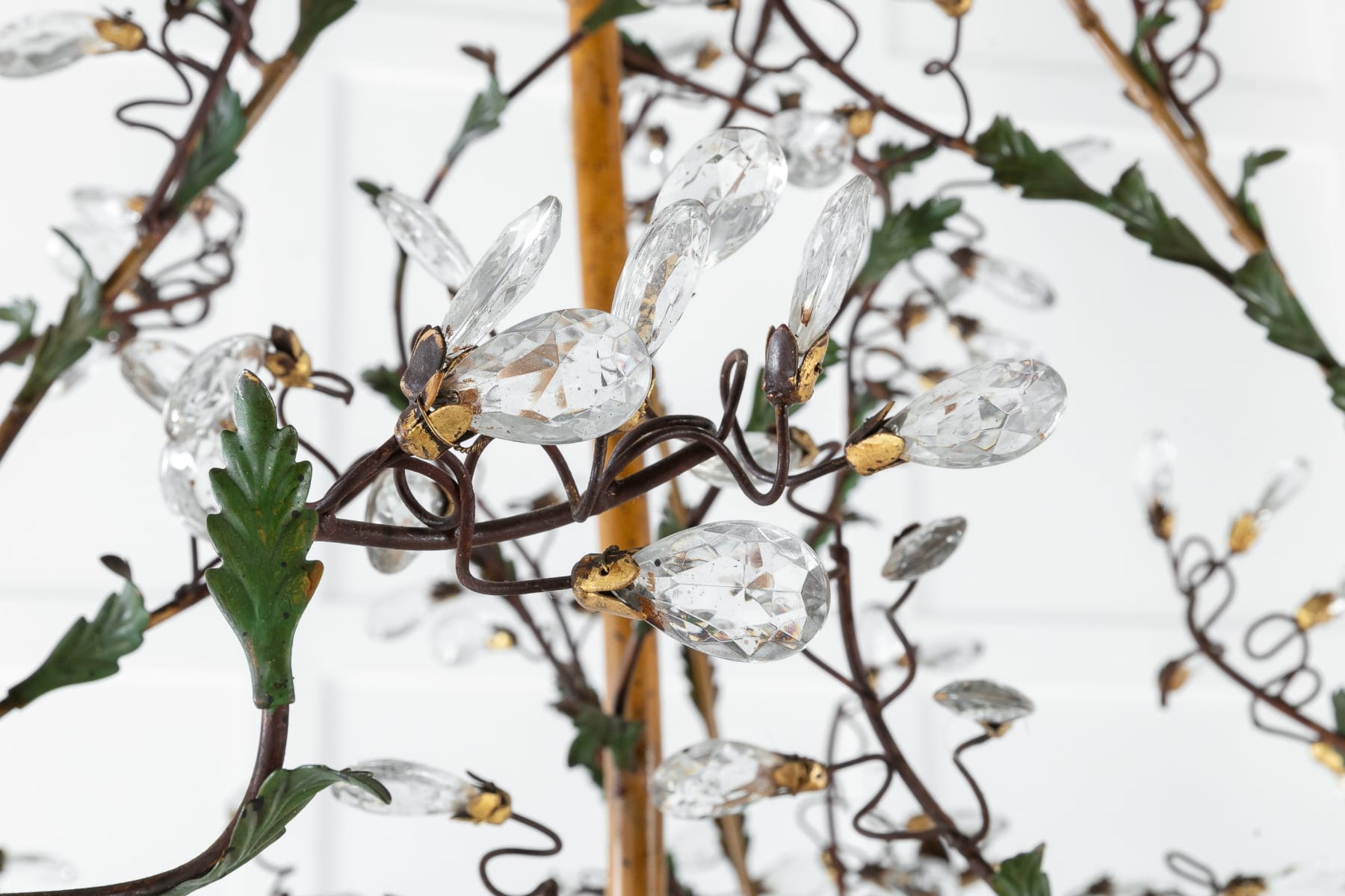 SOLD, Pair of Large 1940s Italian Chandeliers