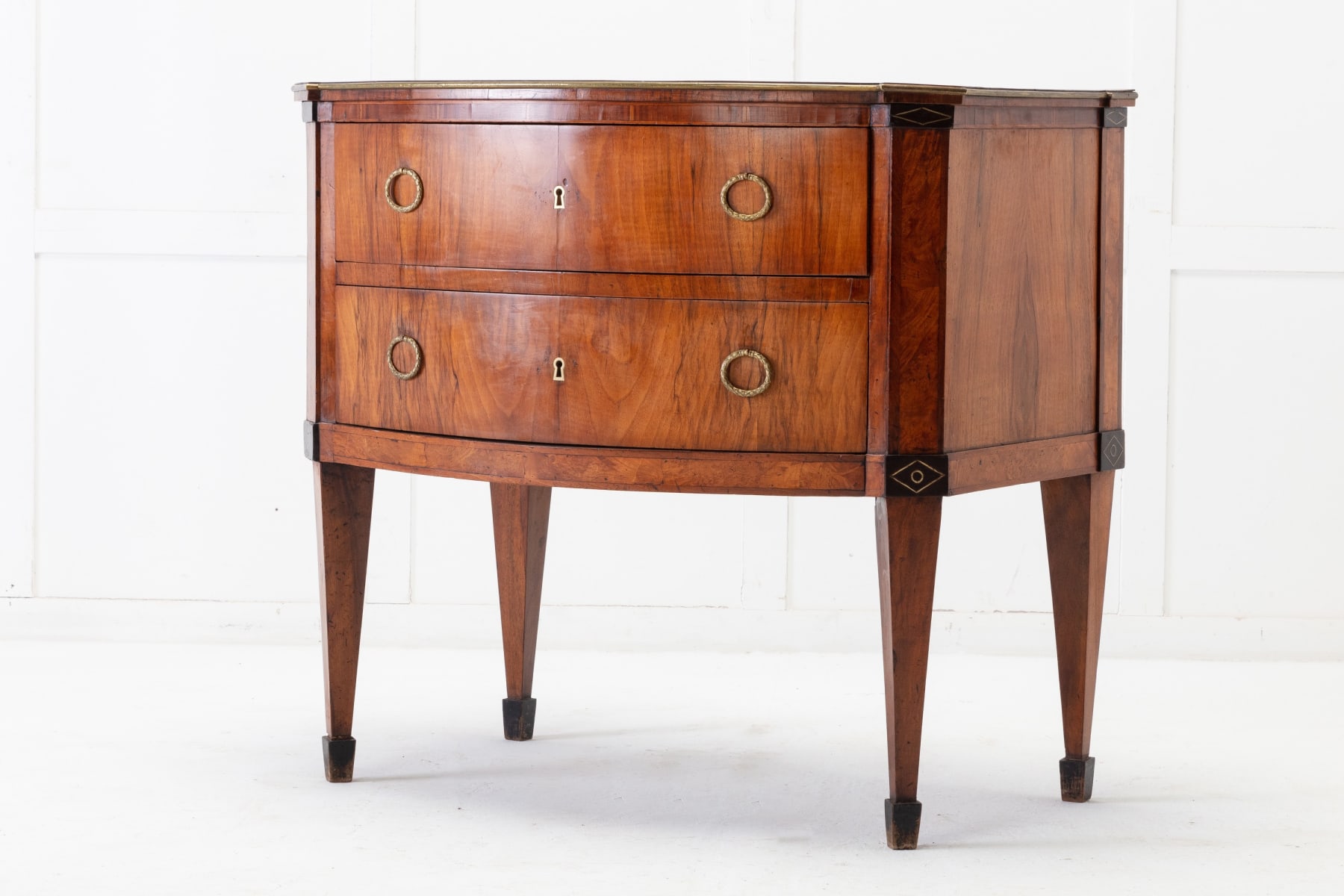 SOLD, 18th Century Walnut and Ash Commode